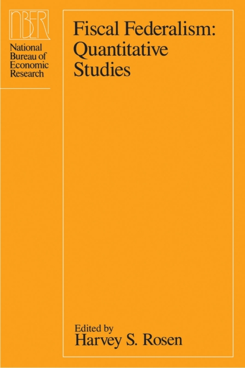 Cover image for book Fiscal Federalism