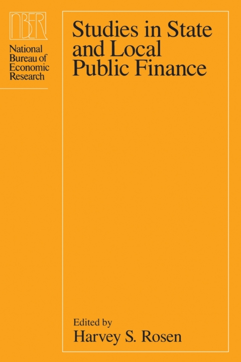 Cover image for book Studies in State and Local Public Finance