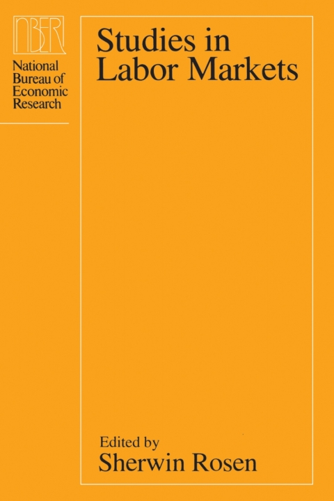 Cover image for book Studies in Labor Markets