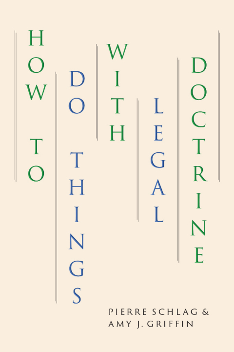 Cover image for book How to Do Things with Legal Doctrine