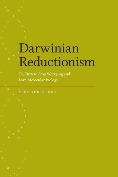 Cover image for book Darwinian Reductionism