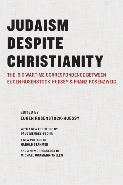 Cover image for book Judaism Despite Christianity