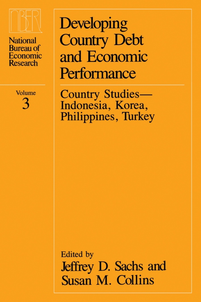 Developing Country Debt and Economic Performance, Volume 3