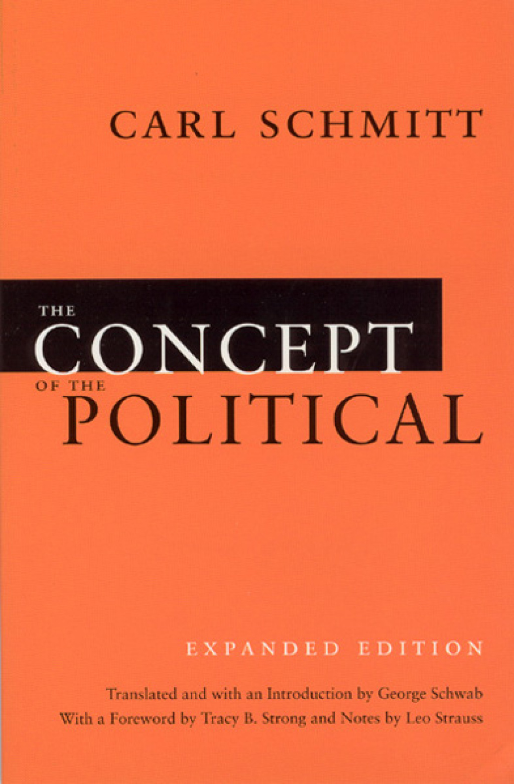 Reflowable The Concept of the Political; $20.80