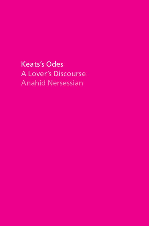 Cover image for book Keats's Odes