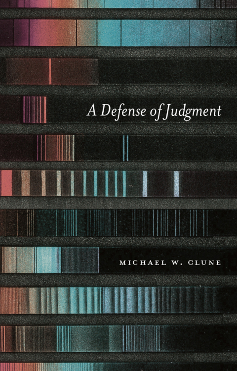 Cover image for book A Defense of Judgment