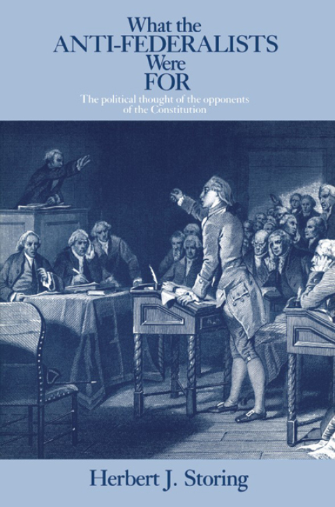 Cover image for book What the Anti-Federalists Were For
