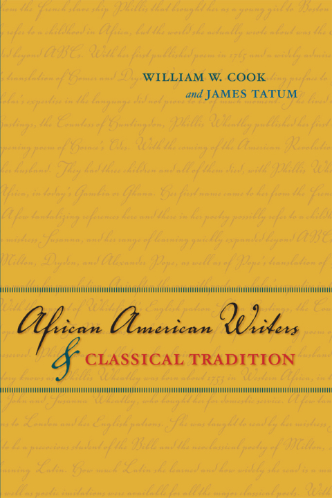 Cover image for book African American Writers and Classical Tradition