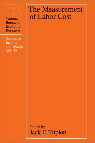 The Measurement of Labor Cost