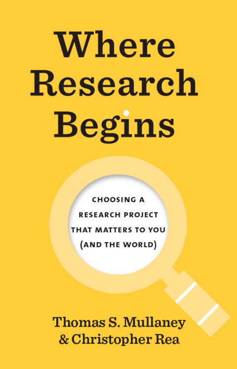 Cover image for book Where Research Begins