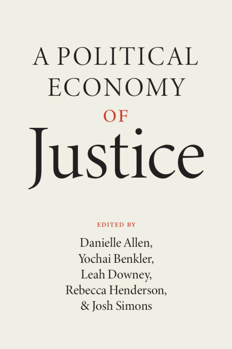 Cover image for book A Political Economy of Justice