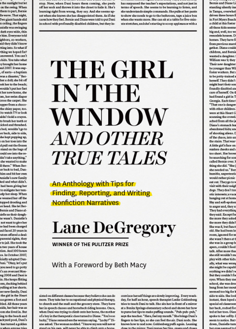Cover image for book "The Girl in the Window" and Other True Tales