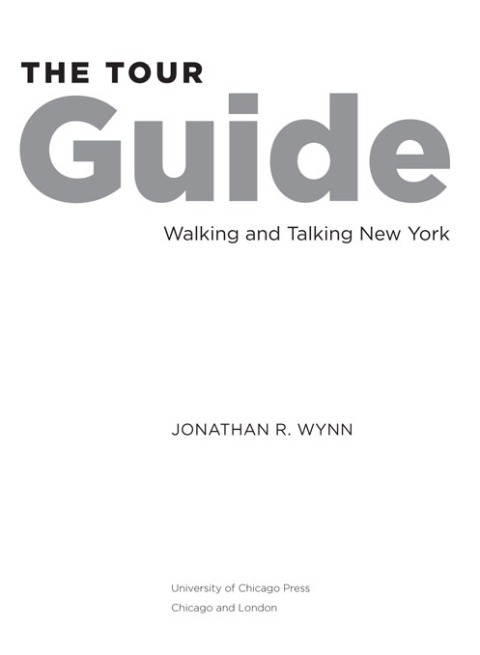 Cover image for book The Tour Guide