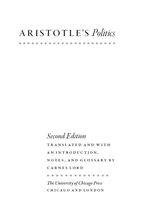 Aristotle's Politics