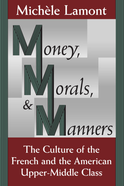 Cover image for book Money, Morals, and Manners