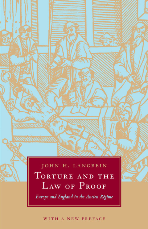 Cover image for book Torture and the Law of Proof
