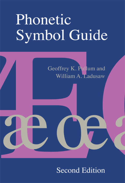 Cover image for book Phonetic Symbol Guide