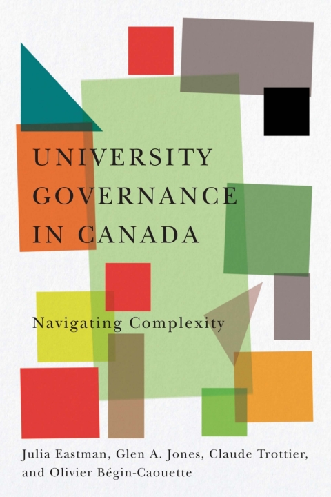 Cover image for book University Governance in Canada