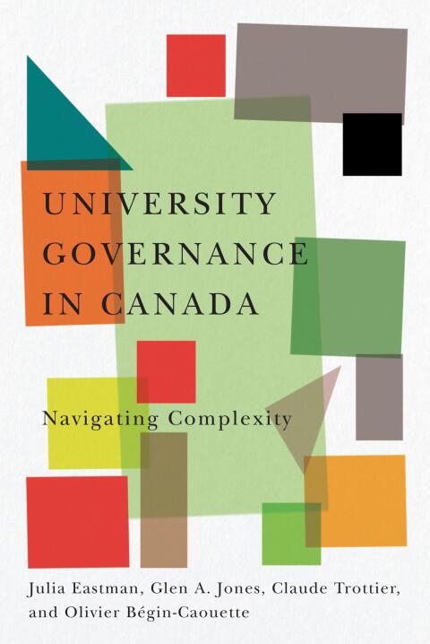 Cover image for book University Governance in Canada