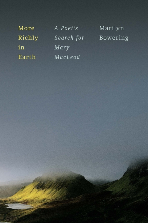 Cover image for book More Richly in Earth
