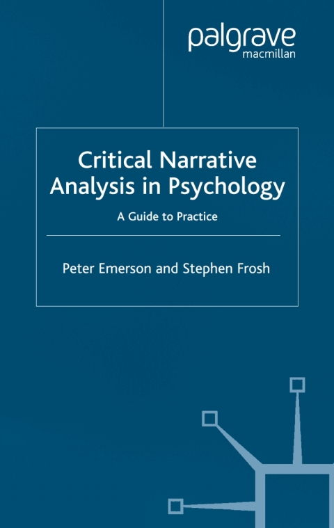 Cover image for book Critical Narrative Analysis in Psychology
