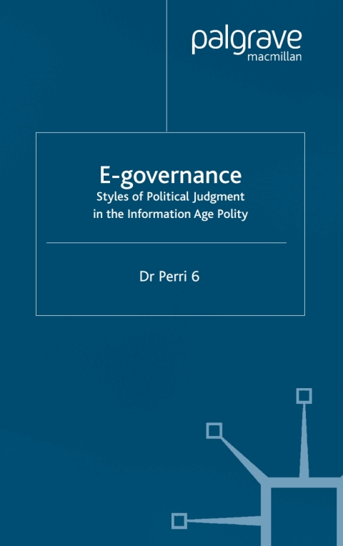 Cover image for book E-Governance