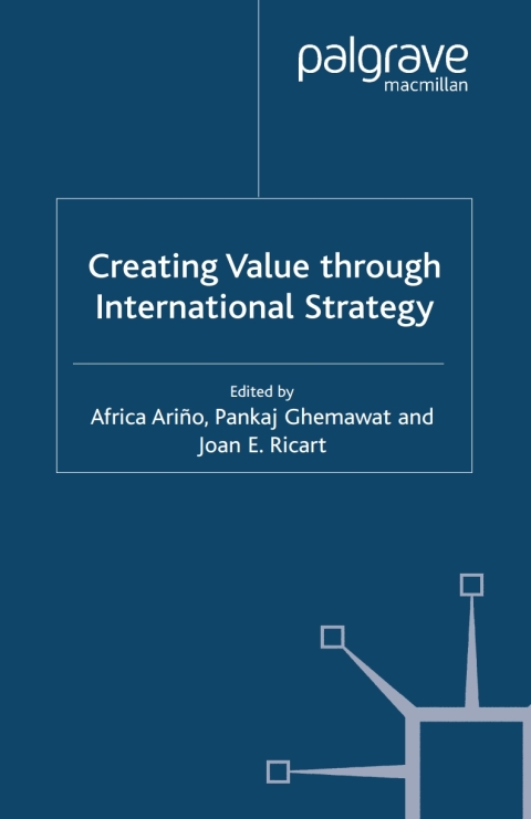 Cover image for book Creating Value through International Strategy