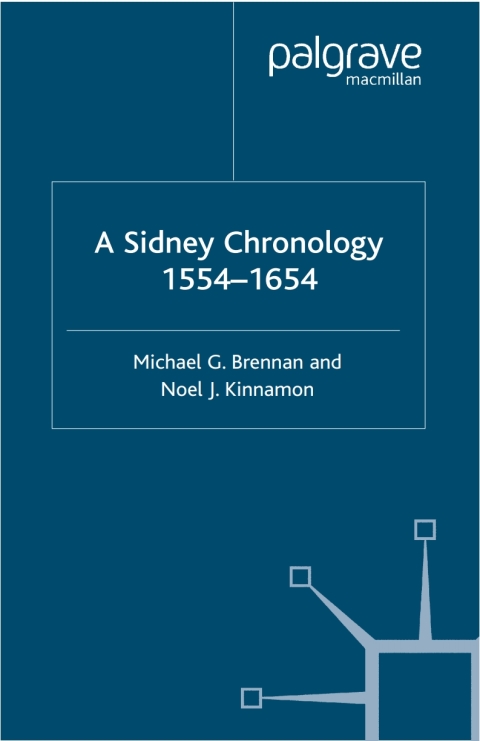 Cover image for book A Sidney Chronology