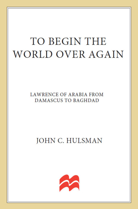 Cover image for book To Begin the World Over Again