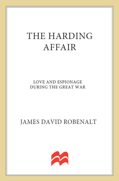 Cover image for book The Harding Affair