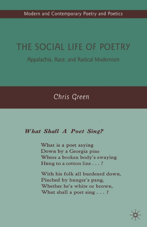 Cover image for book The Social Life of Poetry