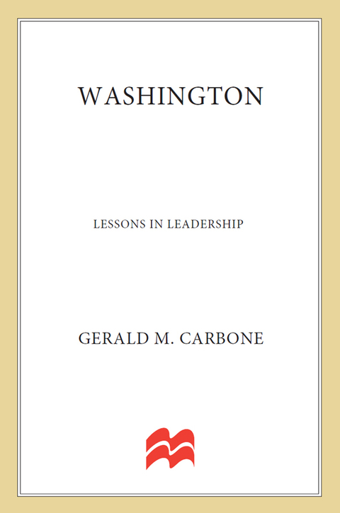 Cover image for book Washington: Lessons in Leadership