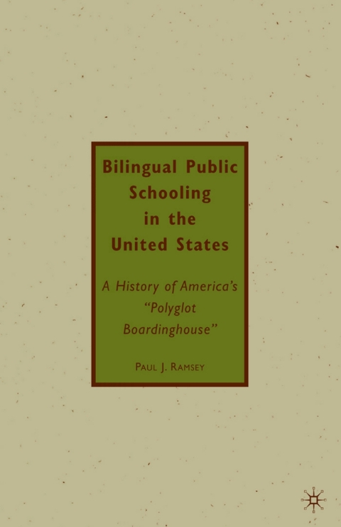 Cover image for book Bilingual Public Schooling in the United States