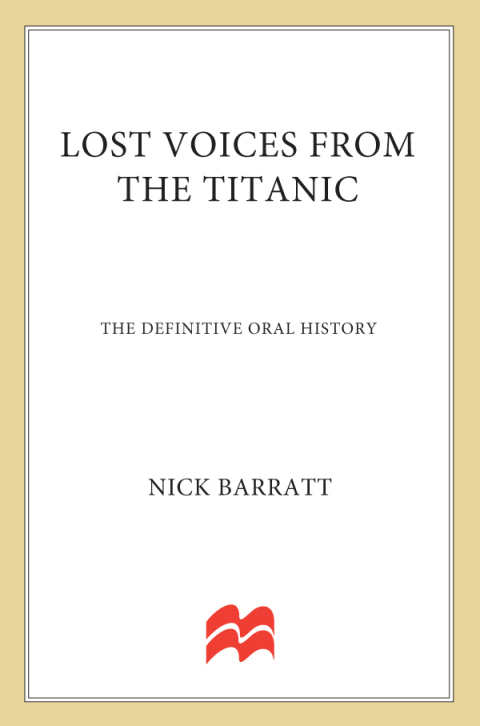 Cover image for book Lost Voices from the Titanic