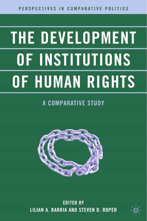 Cover image for book The Development of Institutions of Human Rights