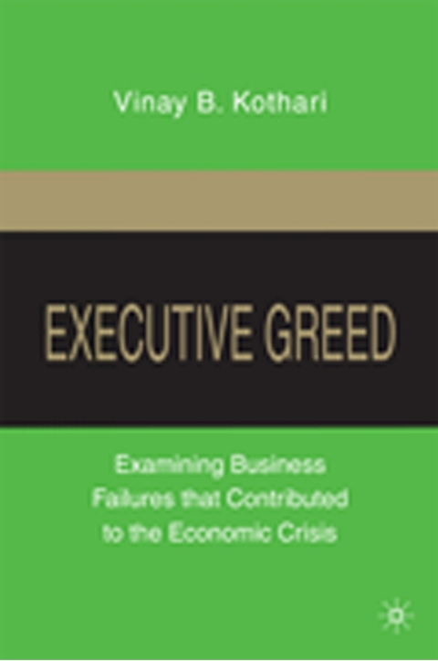 Cover image for book Executive Greed