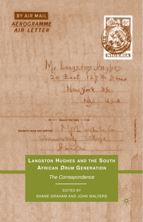 Cover image for book Langston Hughes and the South African Drum Generation