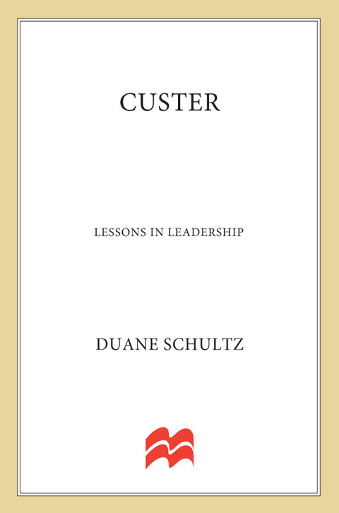 Cover image for book Custer: Lessons in Leadership