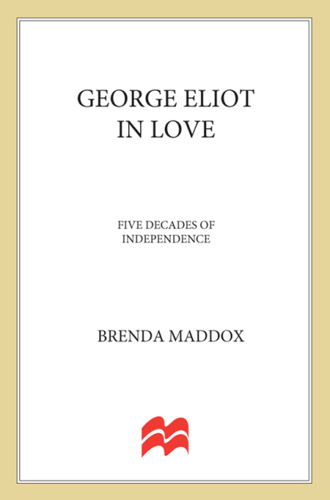 Cover image for book George Eliot in Love