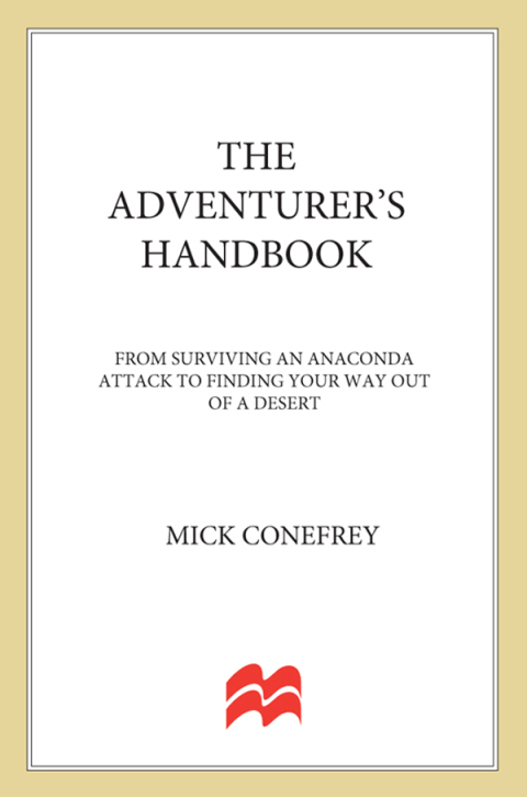 Cover image for book The Adventurer's Handbook