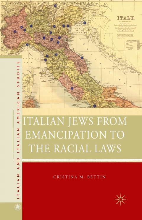 Cover image for book Italian Jews from Emancipation to the Racial Laws