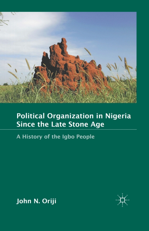 Cover image for book Political Organization in Nigeria since the Late Stone Age
