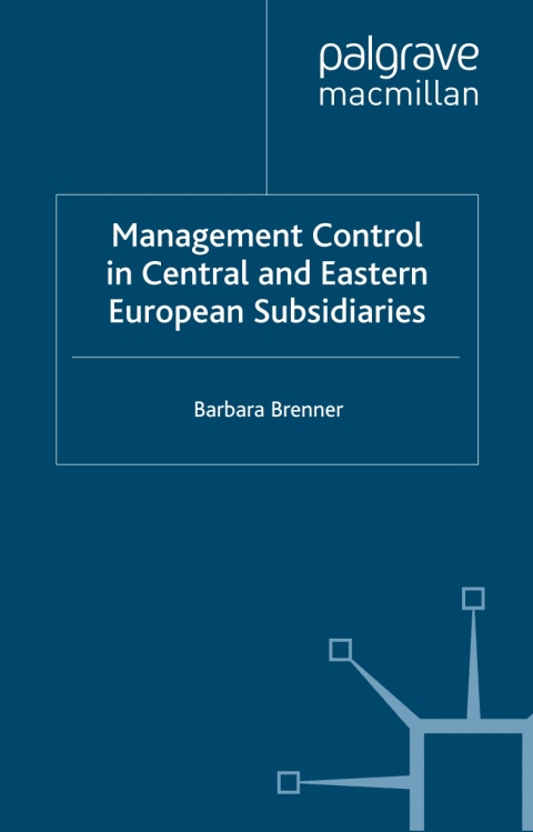 Cover image for book Management Control in Central and Eastern European Subsidiaries