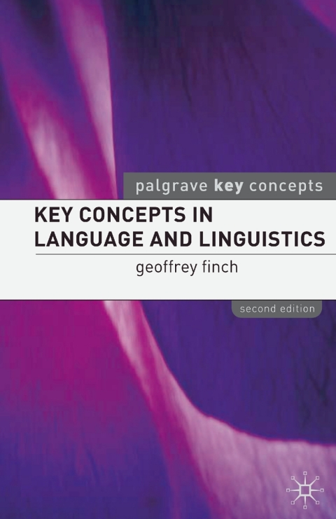 Cover image for book Key Concepts in Language and Linguistics