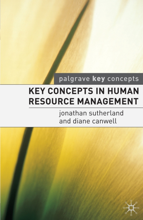 Cover image for book Key Concepts in Human Resource Management