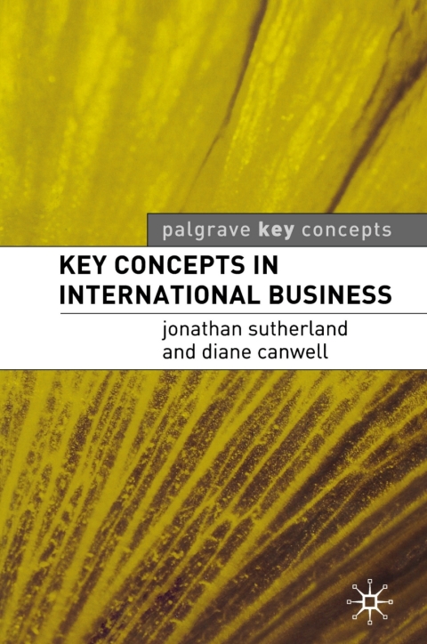 Cover image for book Key Concepts in International Business