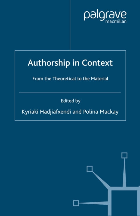 Cover image for book Authorship in Context