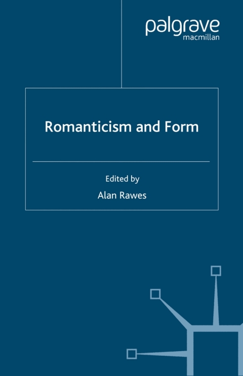 Cover image for book Romanticism and Form