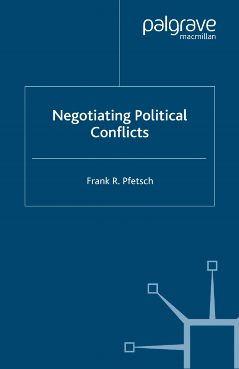 Cover image for book Negotiating Political Conflicts