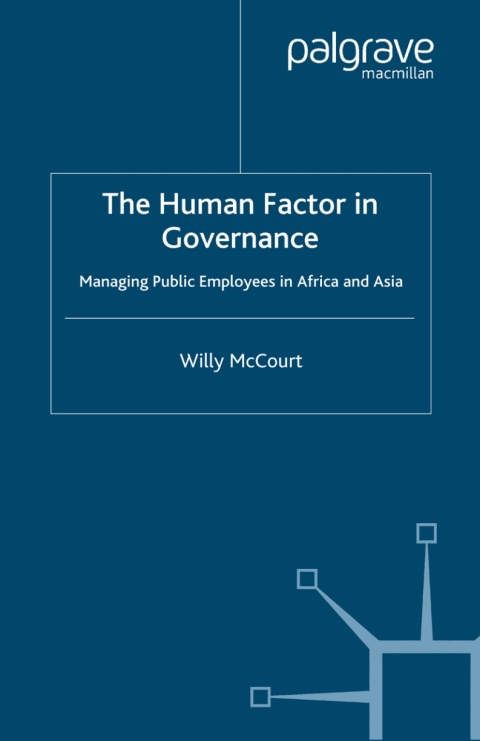Cover image for book The Human Factor in Governance